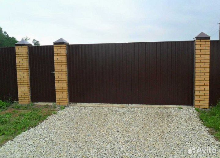 Ворота готовые комплекты. Любые размеры
