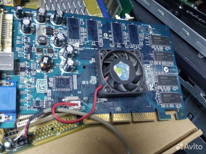 Видеокарта со старым разъемом AGP