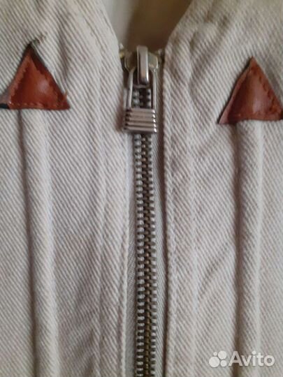 Джинсовый жилет для мальчика