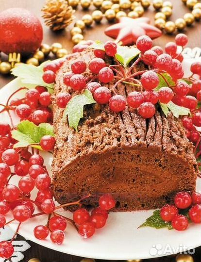 Алмазная мозаика 40x50 Шоколадный рулет