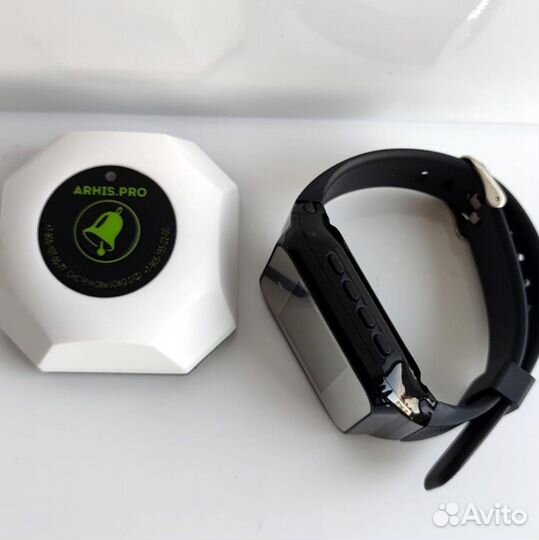 Беспроводная система/кнопка вызова официанта часы