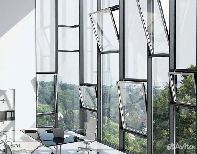 Алюминиевые окна и двери