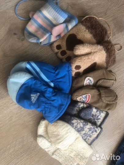 Варежки детские