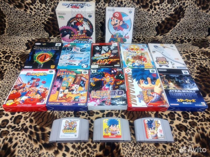 Игры для Nintendo 64 япония