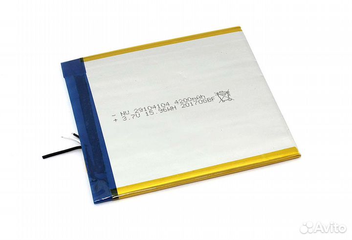 Li-Pol 2.9*104*104мм 3pin