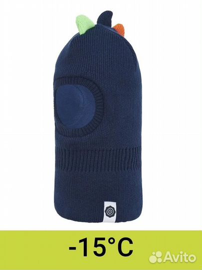 Шапка шлем для мальчика 