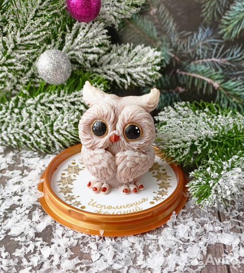 Сова - мыло ручной работы