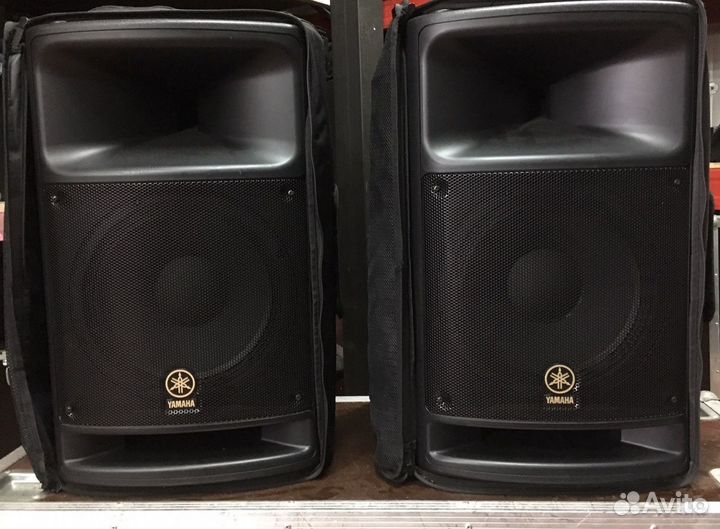 4 aктивные колонки мощностью 1600вт