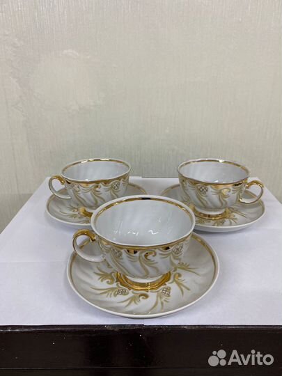 Чайная пара фарфор