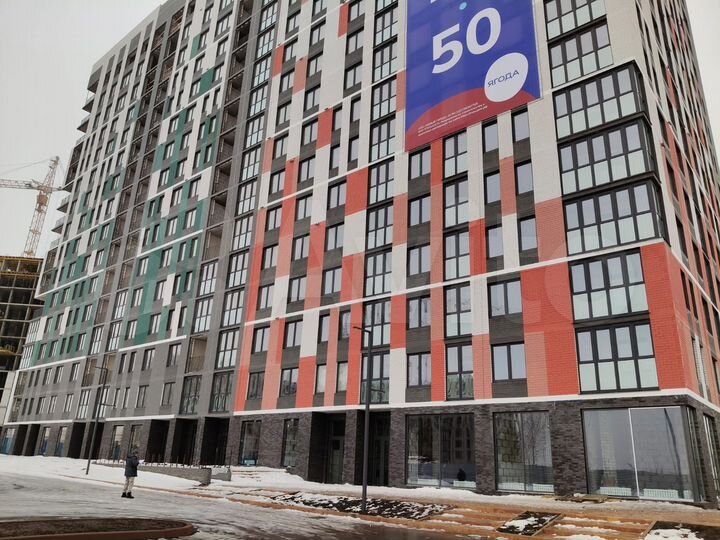 2-к. квартира, 66,6 м², 7/16 эт.