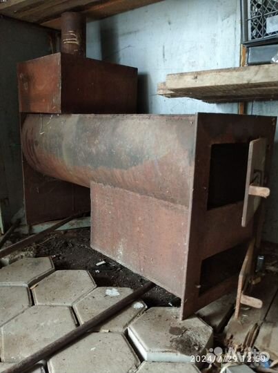 Печь для бани дровяная