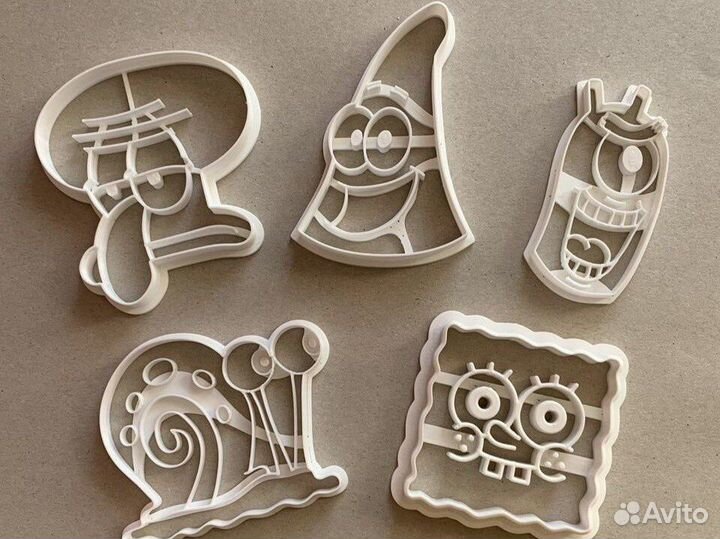 Формы для печенья Sponge Bob