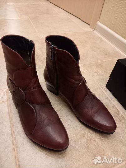 Ботинки натуральная кожа 37 размер