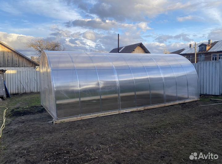 Теплица новая с установкой