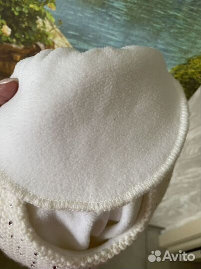 Шапка шлем осень весна