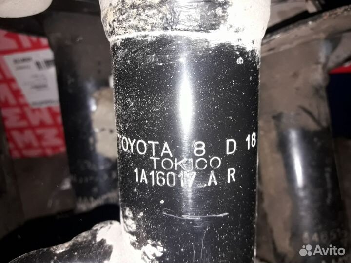 Амортизаторы toyota rav 4