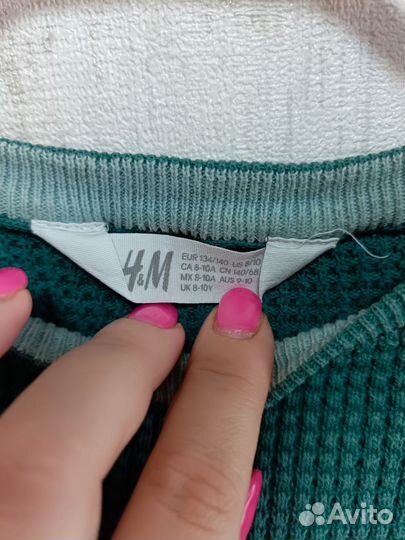 Кофта для мальчика h&m 134-140