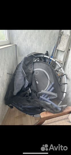 Батут 100 см б/у с сеткой