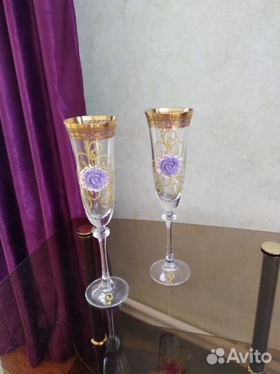 Свадебные бокалы