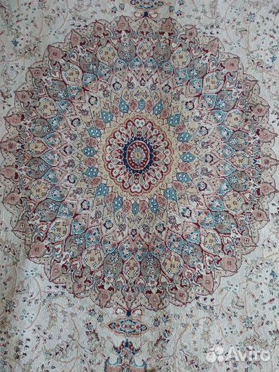 Натуральный ковёр иранский, шерстяной 2х2.85