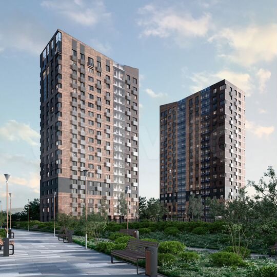 1-к. квартира, 34,5 м², 3/19 эт.