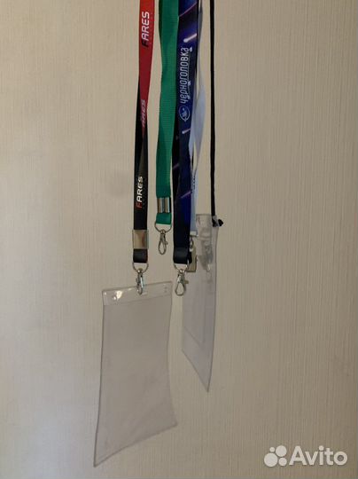 Лента для бейджа ланьярд