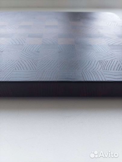 Торцевая разделочная доска из Термоясеня