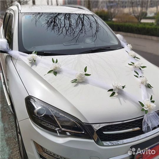 Украшение для свадебных машин (на свадьбу) бу