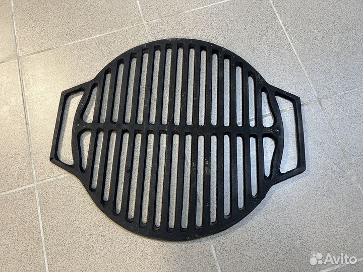 Чугунная решетка-гриль 43см