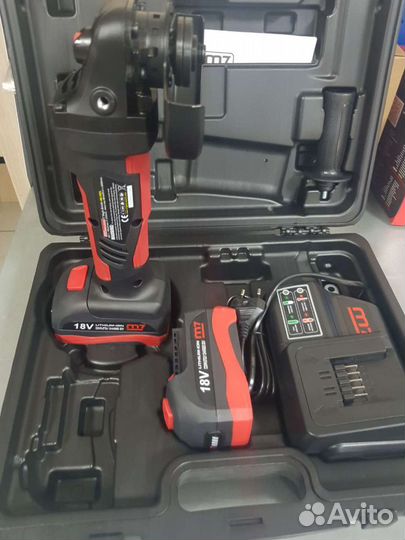 Аккумуляторная угловая шлифовальная машина (ушм)