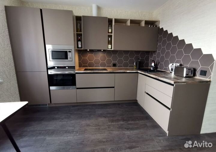 Современная кухня на заказ мдф фасады