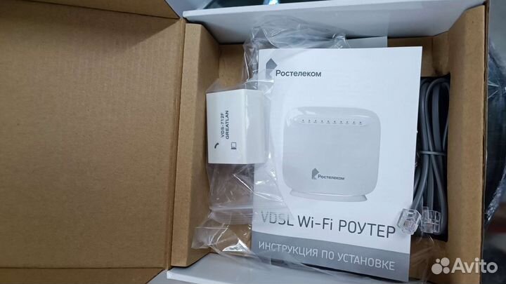 Wi-Fi роутер vdsl Ростелеком UR-577VN