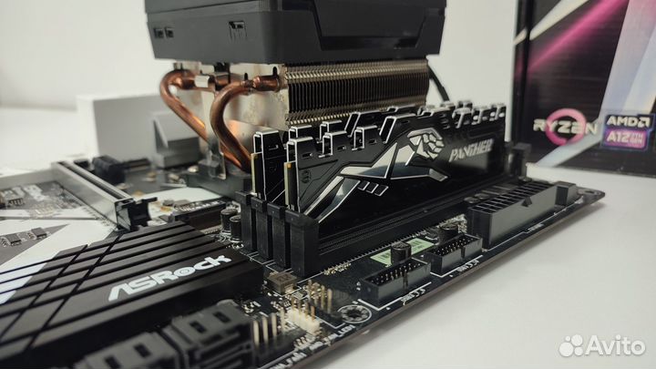 Комплект Ryzen 7 2700 + ASRock x370 + DDR4 32Gb