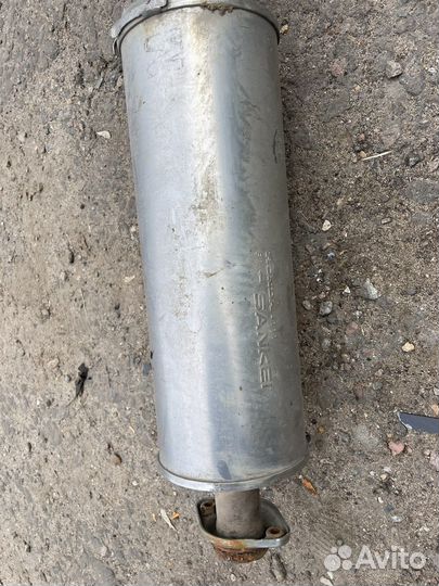 Средняя часть глушителя