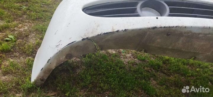 Передний бампер на priora 1