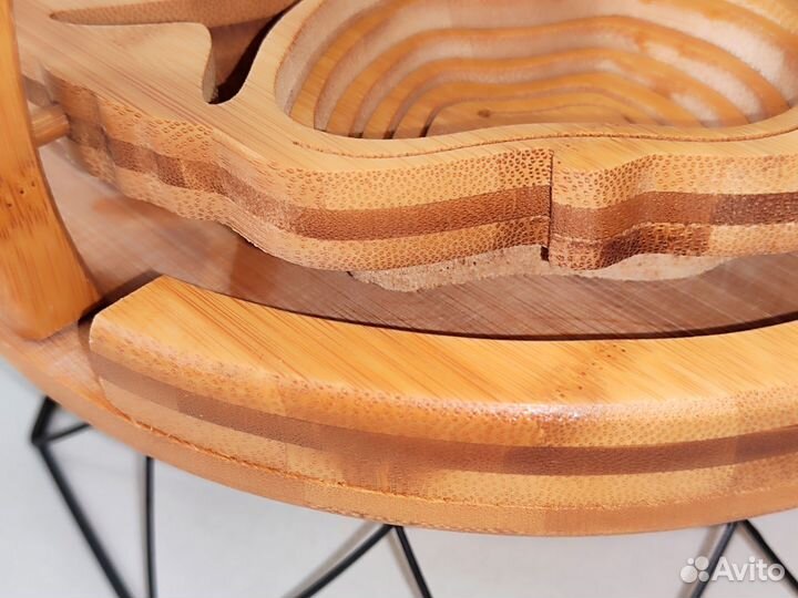 Менажница блюдо деревянная новая