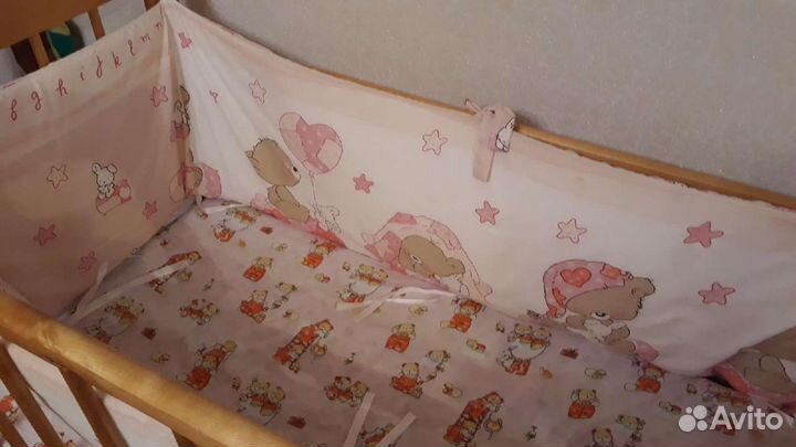 Бортики в кроватку