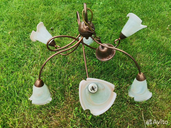 Люстра Италия муранское стекло