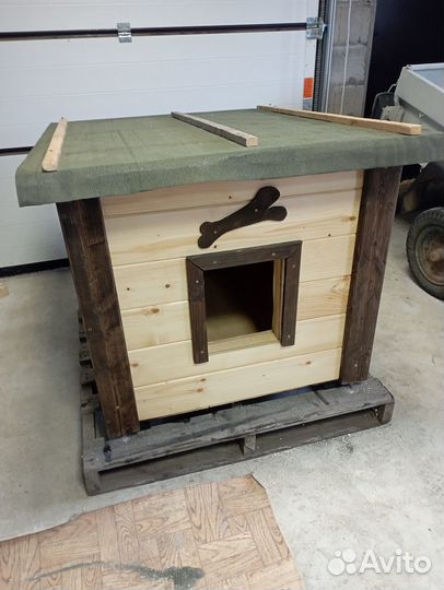 Будка для собаки утепленная