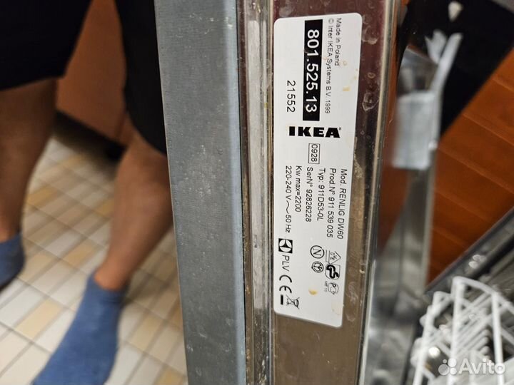 Посудомоечная машина 60 см Electrolux Renlig DW60