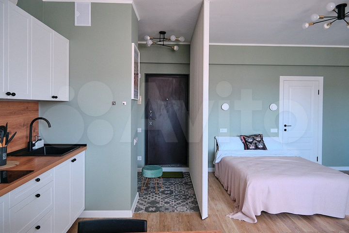 Квартира-студия, 42 м², 8/9 эт.