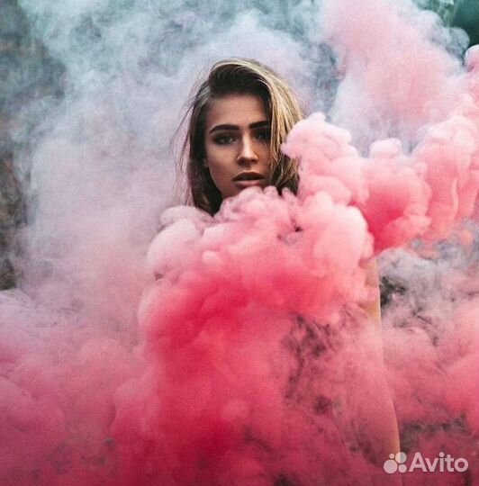 Цветной дым 60 секунд