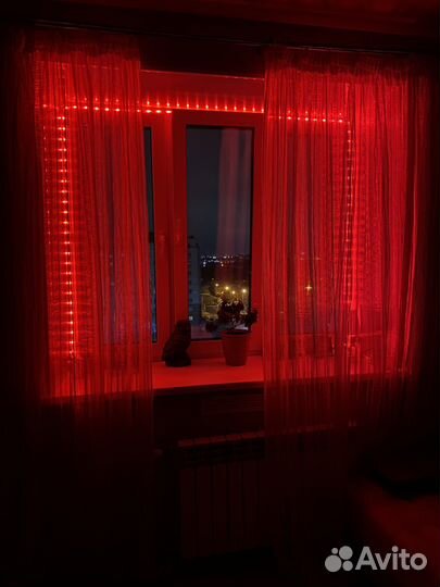 Светодиодная лента с пультом гирлянда