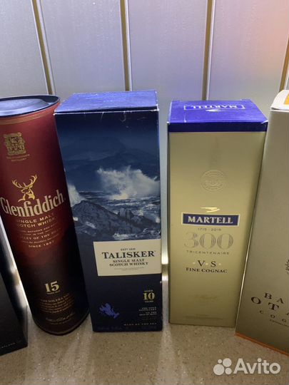 Коробки от алкоголя