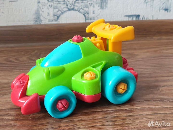 Машинка-конструктор с отверткой транспорт