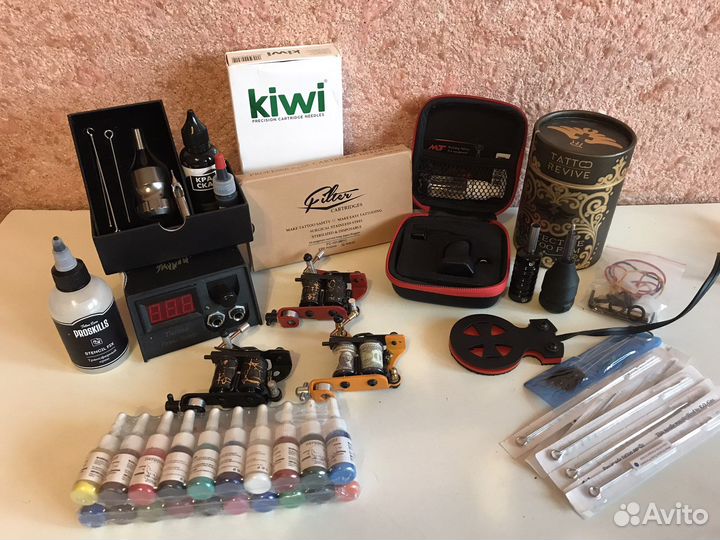 Тату Набор машинка MT Mustang Tattoo Элемент 2