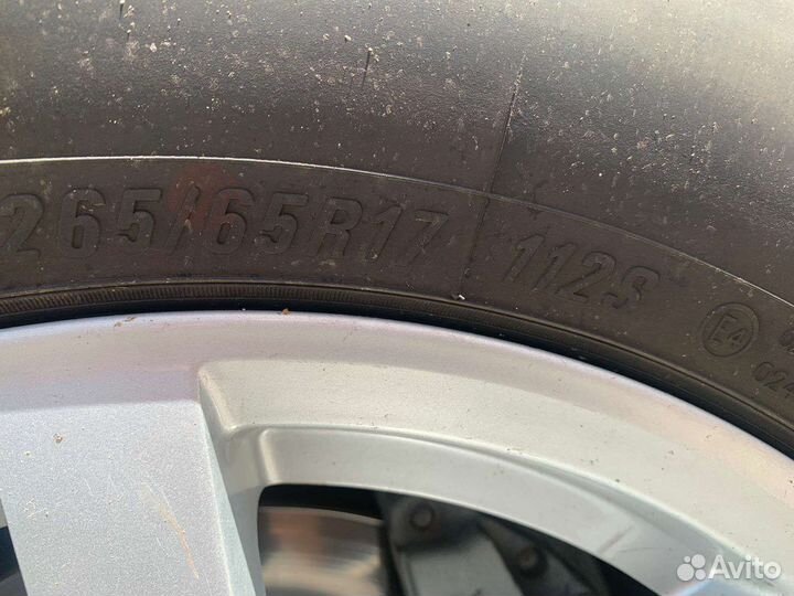 Колеса в сборе летние диски r17x7.5