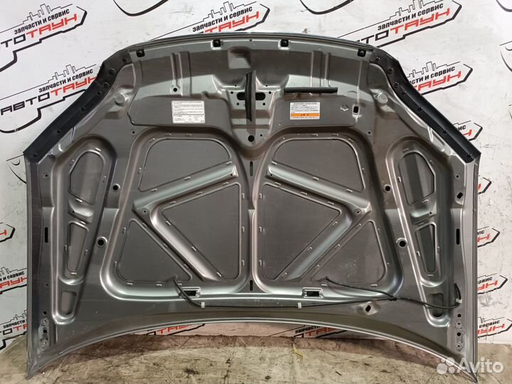 Капот honda civic ferio civic hybrid EN2 ES1 ES2 ES3 ES9 ET2 60100S5AA10ZZ 2 модель серый, NH675M XE