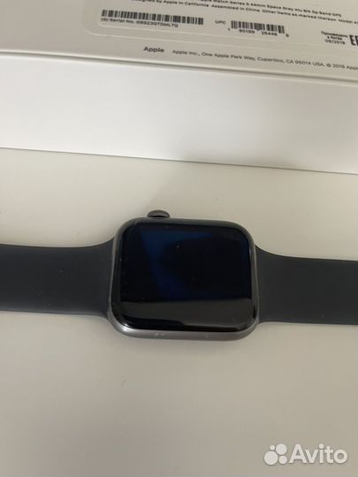 Часы apple watch 5 44 mm Space gray