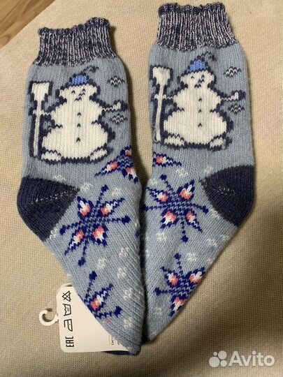 Шерстяные носки